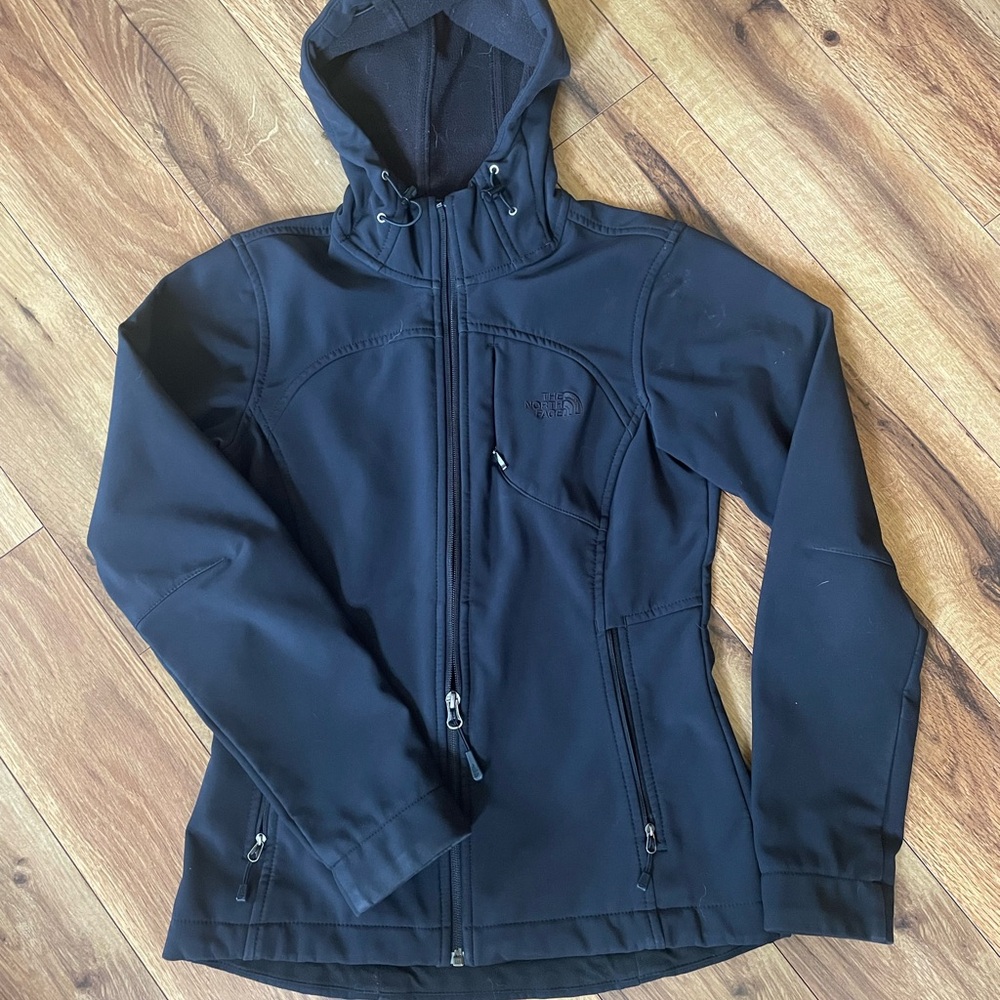 The North Face Women's Black Hooded Ski Jacket